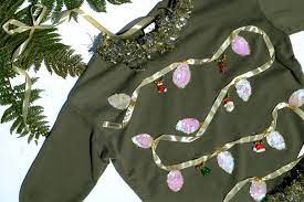 Diy Christmas Sweater Diy Ugly Christmas Sweater Make This Upcycled Holiday Craft In 5 Steps
