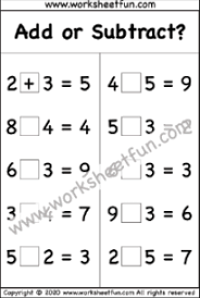 Help your students subtract with confidence by sharing two different strategies. Addition Subtraction Free Printable Worksheets Worksheetfun