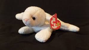 Fleece The Lamb Beanie Baby Original 4125 Etsy Baby Beanie Lamb Baby