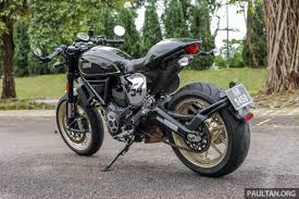 Find the list of cafe racer motorcycles in the malaysia. Review 2017 Ducati Scrambler Cafe Racer Rm68 999 Paultan Org