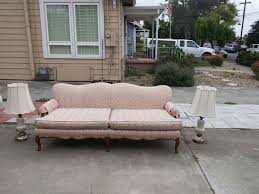 1950 S Vintage Queen Anne Sofa Well Loved But In Good Condition 400 00 Or Best Offer In San Leandro Ca 400 Used Furniture For Sale Queen Anne Sofa