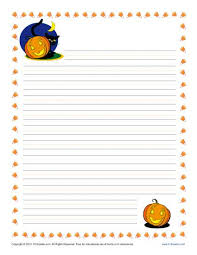 Free printable kids stationery, free printable writing. Halloween Writing Paper Printable Template For Kids