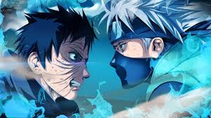 A wallpaper or background (also known as a desktop wallpaper, desktop background, desktop picture or desktop image on computers) is a digital image (photo, drawing etc.) used as a decorative background of a graphical user interface on the screen of a computer, mobile communications device or other electronic device. Kakashi Vs Obito Amv Black And Blue Youtube