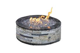 Granite is a durable material that can be used safely for fire pit designs. Recycled Granite Fire Pit Kit