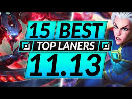This tier list will always display the best top lane champions, based on the latest patch (10.25). 15 Best Top Lane Champions To Main And Rank Up In 11 12 Tips For Sea