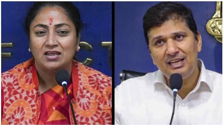 AAP Saurabh Bhardwaj says Rekha Gupta is rubber stamp CM as husband manish alleged Meetings with government officials Photo Viral | "रेखा गुप्ता केवळ रबर स्टॅम्प मुख्यमंत्री, त्यांचे पती...", भाजपाची ...