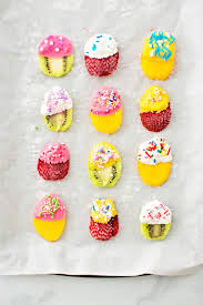 Shope bought healthy kids snack/dessert. Fruit Easter Eggs Healthy Easter Snacks For Kids