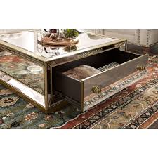 Reflection Coffee Table Antiqued Mirror American Signature Furniture Furniture American Signature Furniture Coffee Table