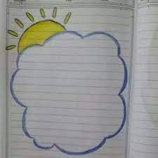 تزيين دفاتر من افكار الاخرين page borders design colorful borders design borders bullet journal