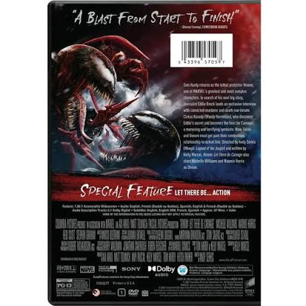 Venom: Let There Be Carnage - DVD