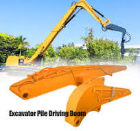 Powerful Excavator Pile Driving Boom Sheet Q355B 20-70 ton