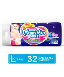 mamypoko extra absorb pant style diapers large 32 pieces