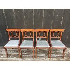 Dine like a king with these stylish, comfortable & upholstered mahogany dining table and chairs at alibaba.com. Mahogany Tell City Chair Co Chairs Set Of 4 Chairish