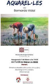 Bernardo Vidal presenta hoy su exposición “Aquarel·les”