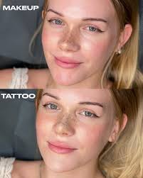 This beauty came all the way from Hawaii for some freckles! I've been doing  freckle tattoos for seven years now and it still always blows me away when  people travel to see