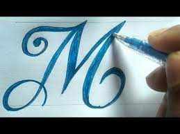 Cool words that start with m. Write The Letter M In Stiker Style Calligraphy M Differents Fonts Rua Sign Writing Youtube