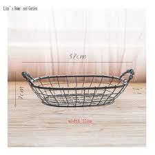 Check spelling or type a new query. Oval Antique Gray Handmade Metal Decorative Wire Basket Storage Baskets Aliexpress
