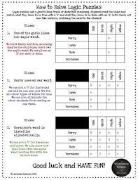 Learn how to cast your own spells, by finding them in our puzzle all about the most popular harry potter spells: Harry Potter Themed Classroom Logic Puzzle Grids Tpt