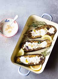Aubergines Grillees Au Four Sauce Orientale Au Yaourt Grec Epices En 2020 Aubergines Grillees Au Four Recettes De Cuisine Recette Four