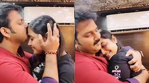 Pawan Singh 'kisses' Kajal Raghwani in his latest romantic video; fans say ' Bhojpuri industry king with the queen' | Bhojpuri Movie News - Times of  India