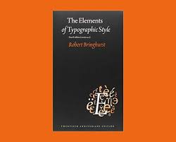 The elements of typographic style written by robert bringhurst, published by hartley & marks which was released on 28 june 2021. Elements Of Typographic Style Cool Tools