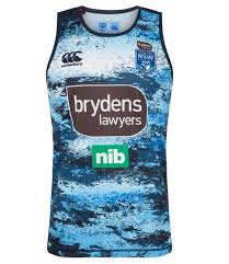 2020 nsw blues nsw soo pro home rugby jersey size: Nsw Blues 2020 Mens State Of Origin Navy Training Singlet Qa004409 N Savvysupporter