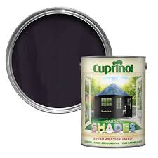 Cuprinol Garden Shades Black Ash Wood Paint 5l Departments Diy At B Q