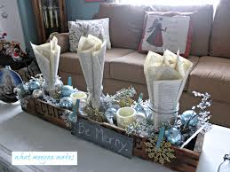 This christmas table decoration is a simple and natural way to bring a little life to your table for under $5. My Christmas Coffee Table Love