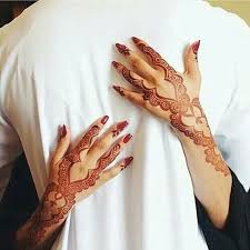 Henna Couple And Muslim Image Cute Muslim Couples Engagement Mehndi Designs Muslim Wedding Ceremony