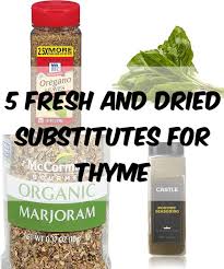 The best thyme substitutes, according to the spruce eats, are savory, marjoram and oregano, all of which are somewhat what you should not do, however, is use rosemary as a substitute for thyme. 5 Fresh And Dried Substitutes For Thyme Thediabetescouncil Com