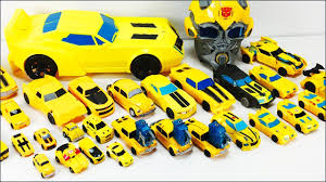 The brave autobot bumblebee was reborn as a chevrolet camaro! Transformers Bumblebee Toy Collection 30 Vehicles Robot Car Transformation Youtube