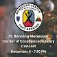 Ft. Benning’s MCoE Band Holiday Concert event in Columbus, GA