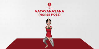 This yoga pose improves range of motion in your hips, strengthens your lower body, and helps with daily activities like getting in and out of your car or tub. Vatayanasana Horse Pose Steps Benefits 7pranayama Com