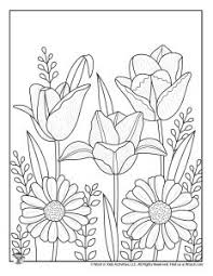 If you're looking for easter coloring pages, the bunnies coloring page (p. Spring Adult Coloring Pages Woo Jr Kids Activities