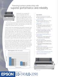 Aggiungete qualità e affidabilità alle vostre necessità di stampa con la stampante a4 a 24 aghi in grado di lavorare senza sosta. Https Files Support Epson Com Pdf Lq590 Lq590 Sl Pdf