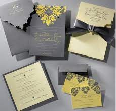 70 Grey And Yellow Wedding Ideas For Spring And Summer Weddings Happywedd Com Yellow Wedding Invitations Summer Wedding Invitations Yellow Wedding
