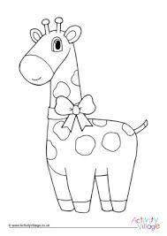 They are free and easy to print. Giraffe Colouring Pages