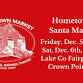 Hometown Santa Indoor Market event image