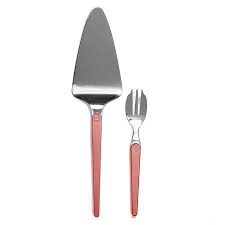 Laguiole Dessert Service Set Forks And A Cake Server