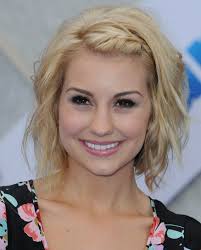 Braided Bangs I Live For Braided Bangs Short Hair Updo Short Wavy Hair Short Hair Styles