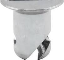 Quick Turn Flush Head Fasteners 7/16 .500in 50pk Steel ALL19202