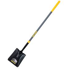 Hardwood handle fits all hollowback shovel heads, such as round point and square point shovels. Buy The Ames 2585500 Square Point Shovel 47 Fiberglass Handle 16g Blade Hardware World
