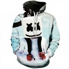 Men Women Dj Singer Marshmallow 3d Hoodie Sweater Sweatshirt Jacket Pullover Top Fashion Clothing Shoes Accessorie Sweatshirt Jacket Hoodies Sweater Hoodie