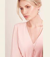 Magnifier Pendant Necklace Stylish Alternative To Reading Glasses Amelia  Silver