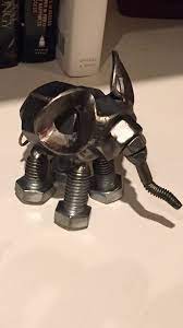 Elephant Nuts Welding Art Scrap Metal Art Metal Art