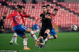 Lionel messi's performace against granada! Granada 3 5 Barcelona Aet Ronald Koeman S Side Win Comeback Thriller Daily Mail Online