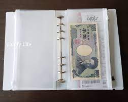 セリア 無印パスポートケースに似た家計管理に使える リングファイルと5種類の収納リフィル 家計管理 家計 パスポート