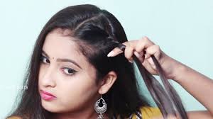 Easy elastic hairstyle for toddler | pinterest inspired hair tutorial. Short Hairstyle Tutorial Step By Step Video Party Side Bun Hairstyle Easy Side Messy Bun Suit Hair