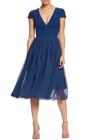 14 Stunning Dresses Bridesmaids Can Wear Even After The Wedding Is Over With Images Guest Attire Flare Dress Dresses