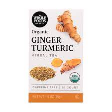 Eat foods rich in healthy fats like fatty fish, eggs, avocados, nuts, olive oil, and coconut oil. Organic Ginger Turmeric Herbal Tea 1 6 Oz At Whole Foods Market